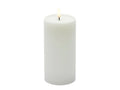 EDG Candela LED Lounge Moccolo con Telecomando Bianco 15x7,5 cm.