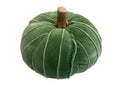 Blanc MariClò Zucca Decorativa in Velluto Verde H. 14 cm. D. 24 cm.