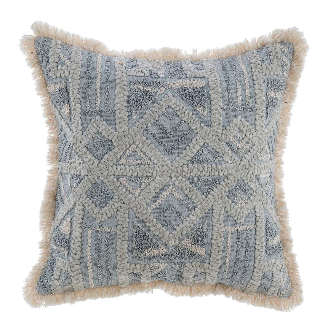 Blanc MariClò Cuscino Ricamato Vista Mare Collection in Cotone 45x45 cm.