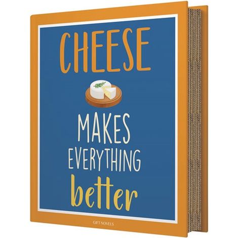 Easy Life Set Formaggio Gift Novels - cofanetto chiuso Cheese Makes Everything Better