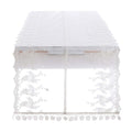 Blanc MariClò Runner in Tulle Ricamato Dentelle Collection 50x200 cm.