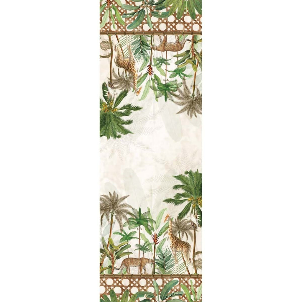 Blanc MariClò Runner Palmeraie Collection in Cotone e Fibra Sintetica 50x150 cm.