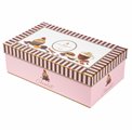 Easy Life Set 2 Tazze con Piattino Sweet Moments Porcellana Fine 240 ml.