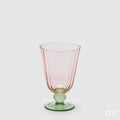 Vaso EDG Righe Coppa con Piede 15x10 cm.