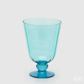 Vaso EDG Righe Coppa con Piede 21x15 cm.