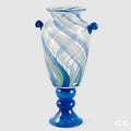 Vaso Pennellate EDG Anfora in Vetro 46x20 cm.