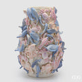 Vaso Chakra Mare EDG in Ceramica Handmade 49x37,5x36x5 cm.