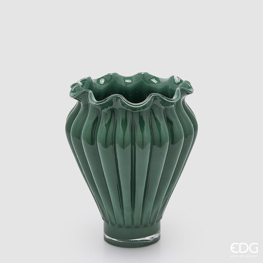 Vaso Fleur EDG in Vetro 27x23 cm.