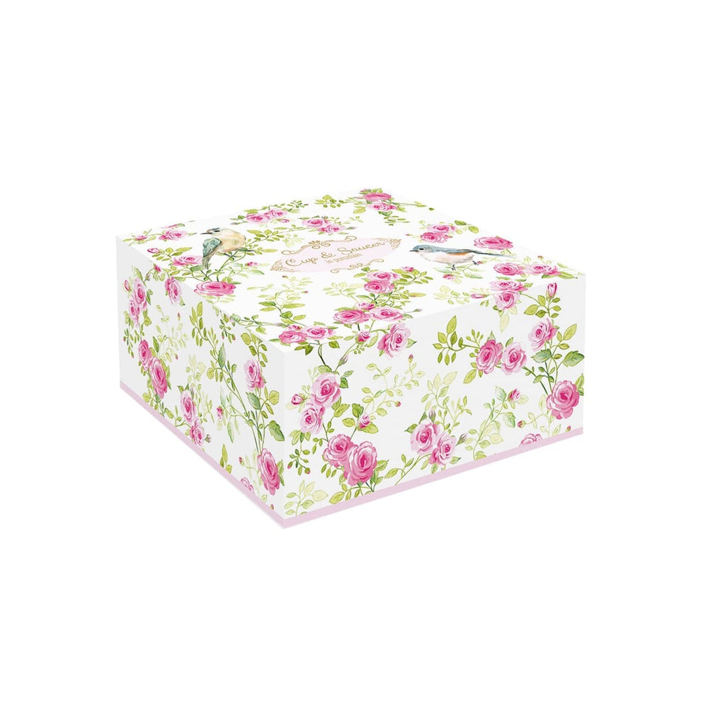 Tazza con Piattino in Porcellana Spring Time Collection 200 ml.