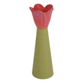 Abhika Vaso a Forma di Fiore in Ceramica 7x21 cm.