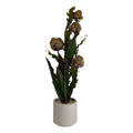 Pianta di Carciofo Artificiale con Vaso 88 cm.