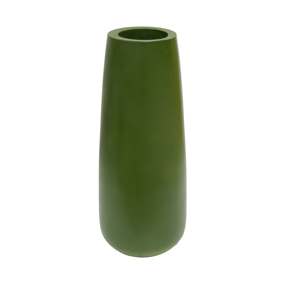 Vaso Ceramica Verde  Concrete Collection  30x75 cm.