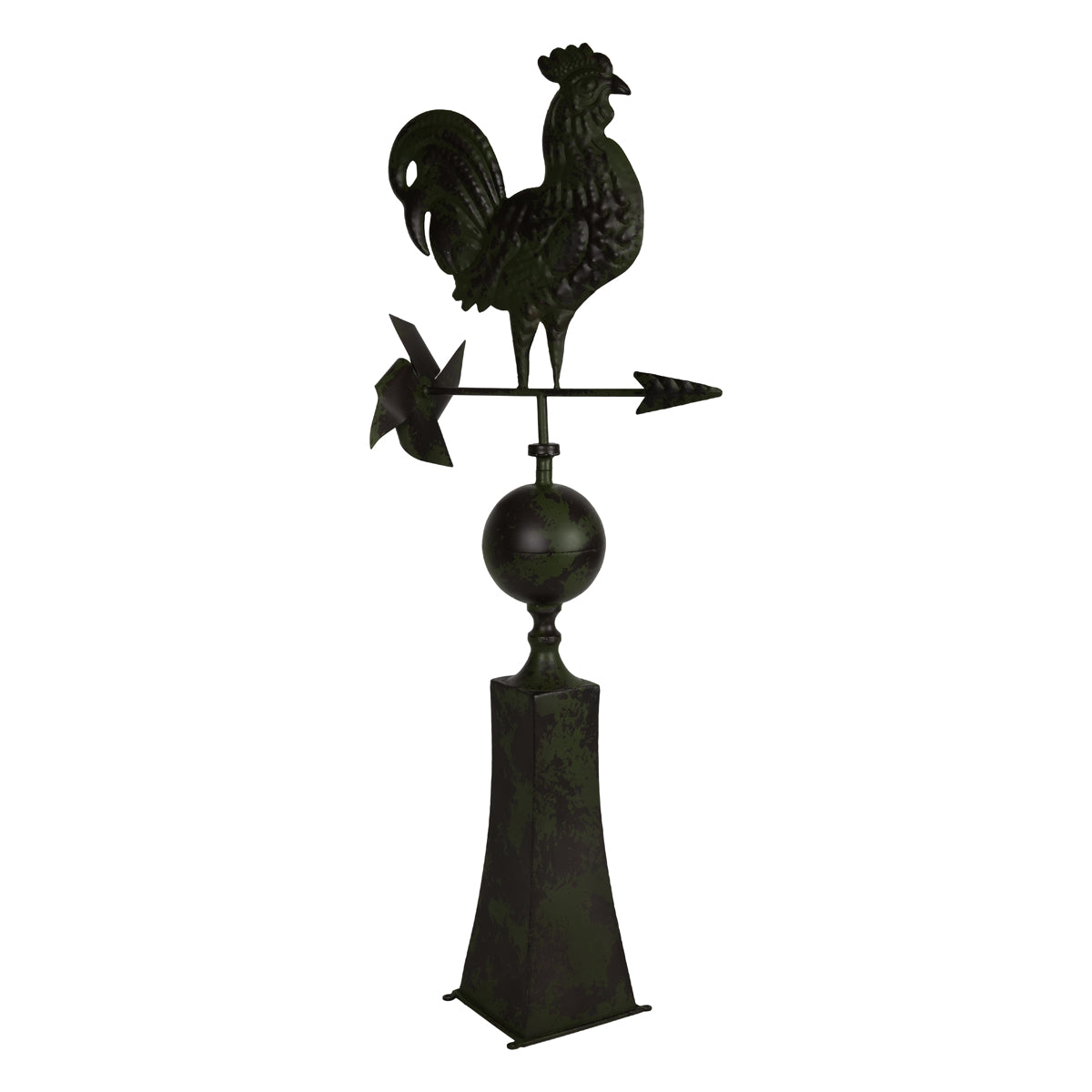 Gallo Segnavento Rotante in Metallo 98 cm.