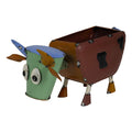 Vaso Cow in Metallo 43x22x26 cm.