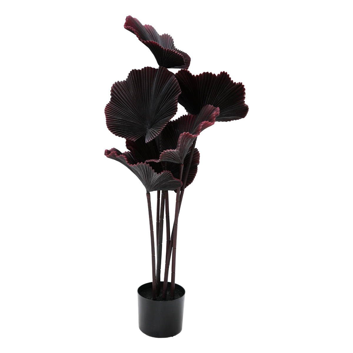 Palma Rossa Artificiale con Vaso 106 cm.