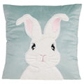 Cuscino Coniglio in Velluto Celeste Easter Collection 45x45 cm.