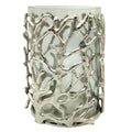 Porta Candele Vaso in Alluminio Aurea Collection 27 cm.