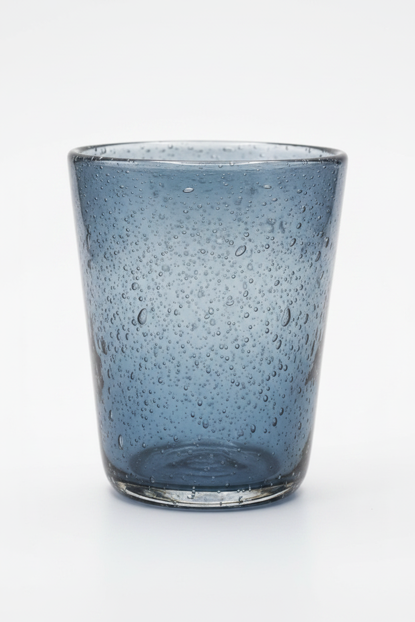Henriette Bicchiere in Vetro Soffiato Colorato Magma 260 ml.