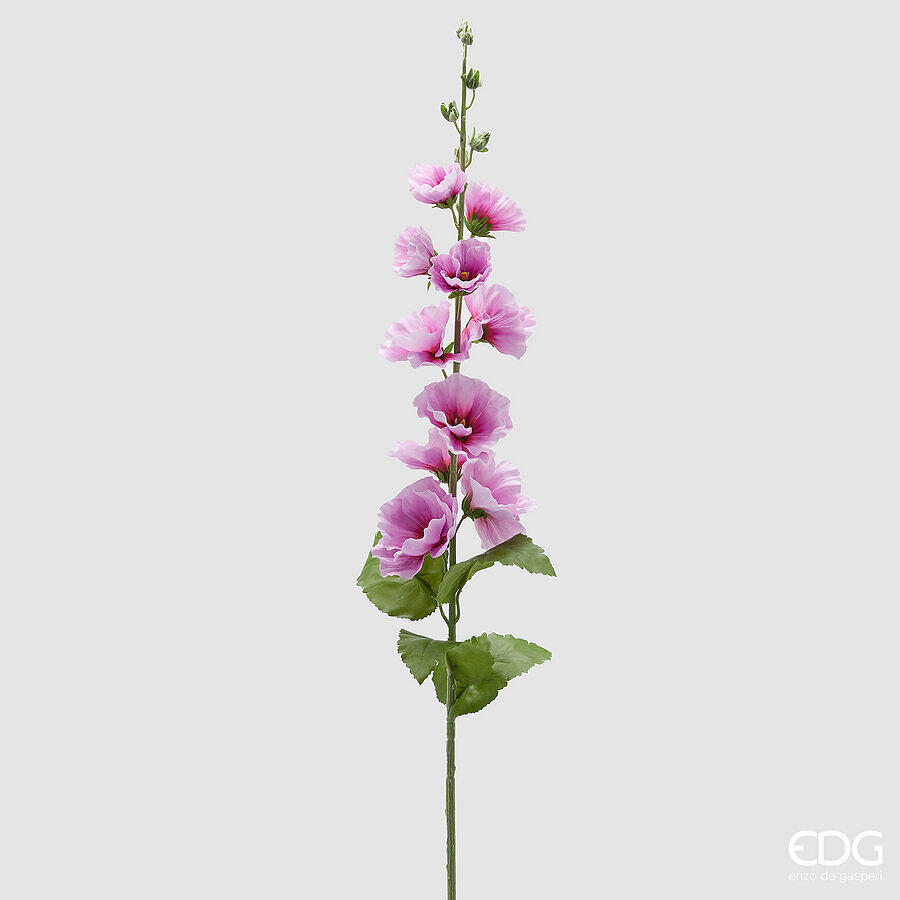 Malvone EDG Ramo con Fiori e Foglie 120 cm.