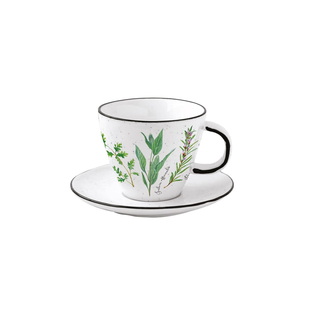 Tazza con Piattino Herbarium Collection 250 ml.