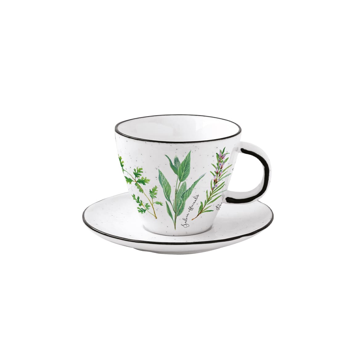 Tazza con Piattino Herbarium Collection 250 ml.
