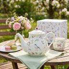Easy Life Teiera Fancy Garden Collection in Porcellana 850 ml.