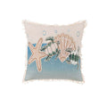 Cuscino Ricamato Vista Mare Collection 45x45 cm.