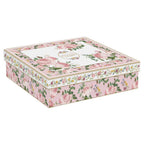 Set 6 Tazzine con Piattino in Porcellana Chant Des Roses Collection 100 ml.