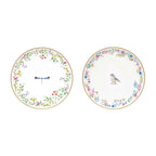 Set 2 Piattini in Porcellana Fancy Garden Collection 16 cm.