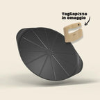 Cookut La Formidabile Teglia per Pizza Nero 33 cm.