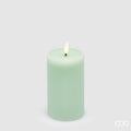 Candela Led Lounge EDG Moccolo con Telecomando 13x7,5 cm. IP20 Verde Acqua