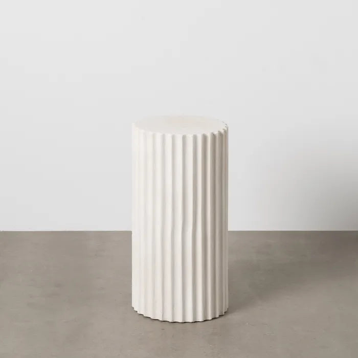 Colonna Decorativa Bianca 30x30x60 cm.