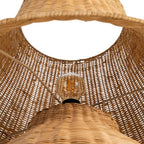 Lampada in Rattan Naturale 60x60x99 cm.