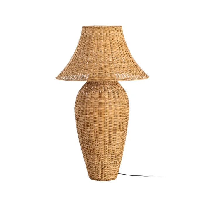 Lampada in Rattan Naturale 60x60x99 cm.