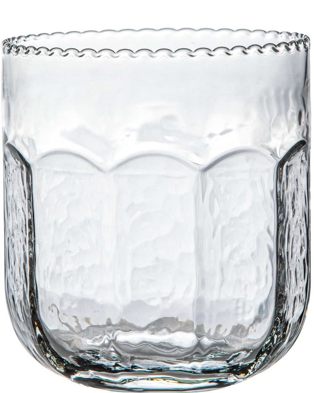 Livellara Milano Set 4 Tumbler Borgo Collection in Vetro Borosilicato Trasparente H9 Ø8,5 cm.