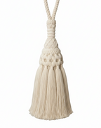 Blanc MariClò Nappa Fermatenda L'Arte di Nacchi Cotone D. 7 cm. Corda 30 cm.