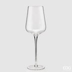 EDG Enzo De Gasperi Set 4 Calici Vino in Vetro H27,5 Ø9 cm.