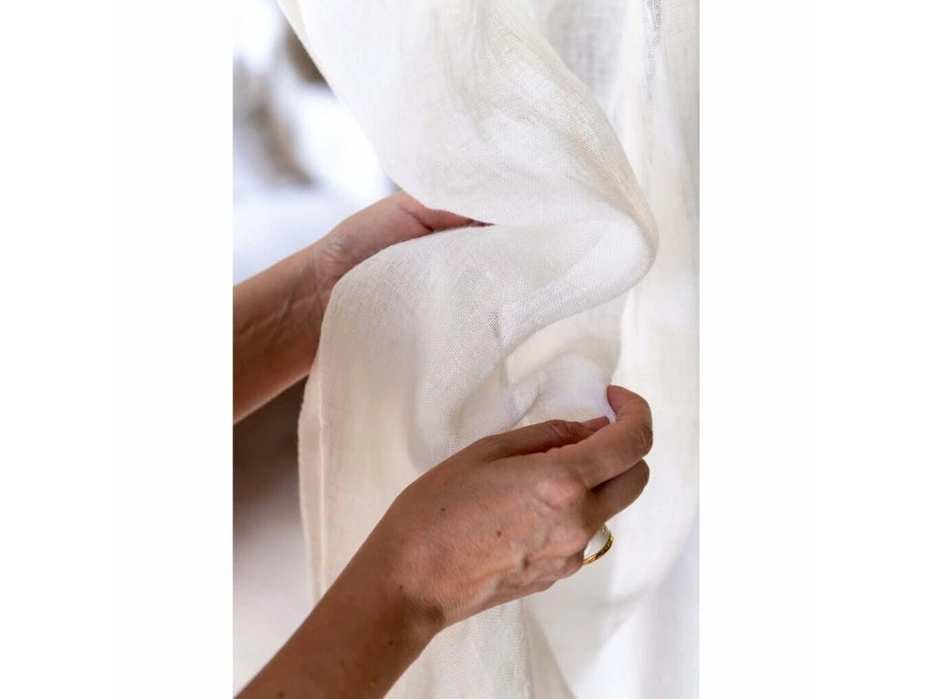 Tenda Dentelle Collection Blanc Mariclò 140x290 cm. Bianco