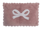 Blanc MariClò Tappeto con Fiocco Centrale in Cotone 45x75 cm.