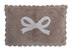 Blanc MariClò Tappeto con Fiocco Centrale in Cotone 45x75 cm.