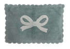 Blanc MariClò Tappeto con Fiocco Centrale in Cotone 45x75 cm.