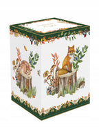 Easy Life Contenitore con Coperchio in Porcellana Autumn Forest Dream 11x16 cm.