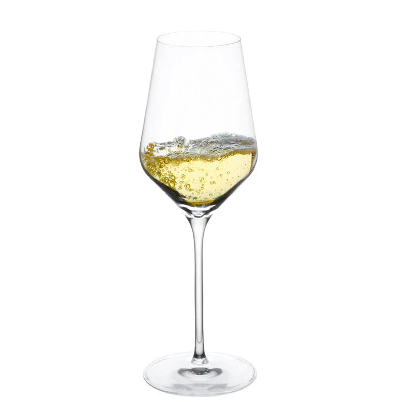 Stolzle Lausitz Set 6 Calici Quatrophil Vino Bianco Collection in Vetro 405 ml.