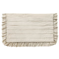 Blanc MariClò Set 2 Copriguanciali Acquerello di Zucchero Collection in Microfibra Beige 50x80 cm.