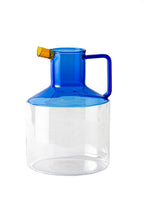 Livellara Milano Brocca con Manico Stacks Collection in Vetro Borosilicato H18 Ø12,5 cm. 1250 ml.