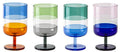 Livellara Milano Set 4 Calici Alti Stacks Collection in Vetro Borosilicato H13,5 Ø7,5 cm. 350 ml.