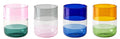 Livellara Milano Set 4 Tumbler Stacks Collection in Vetro Borosilicato H9 Ø7,5 cm. 350 ml.