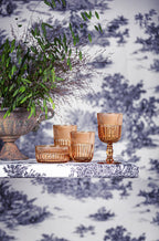 Livellara Milano Set 6 Tumbler Qualcosa d'Antico Collection in Vetro Trasparente H10 Ø8 cm. 280ml