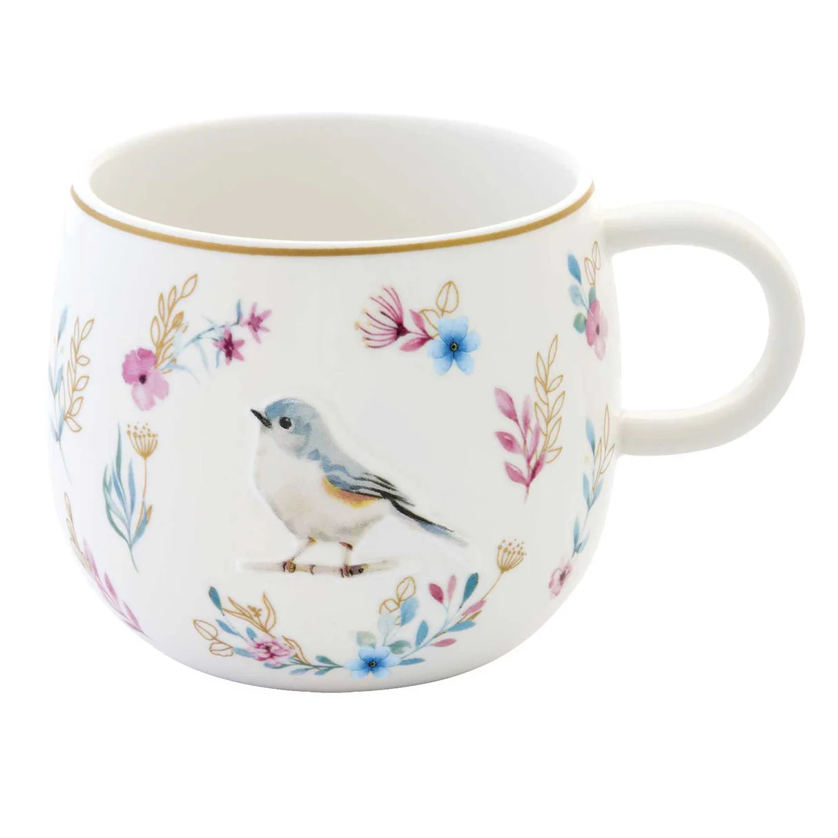 Tazza Mug in Porcellana Fancy Garden Collection 400ml.