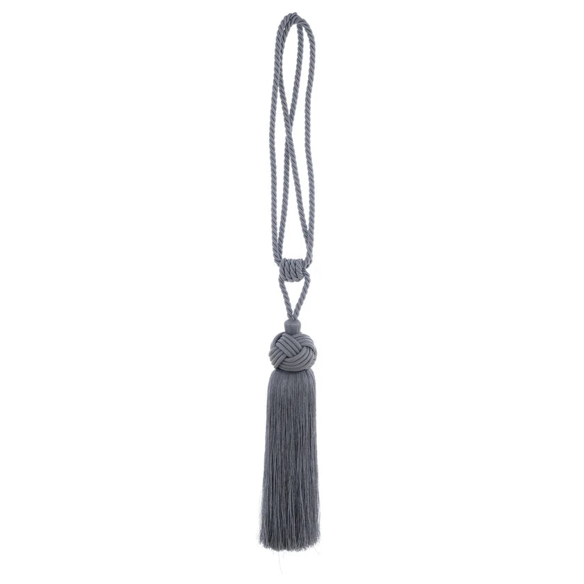 Blanc MariClò Nappa Fermatenda Cotone Blu Polvere H. 32 cm.